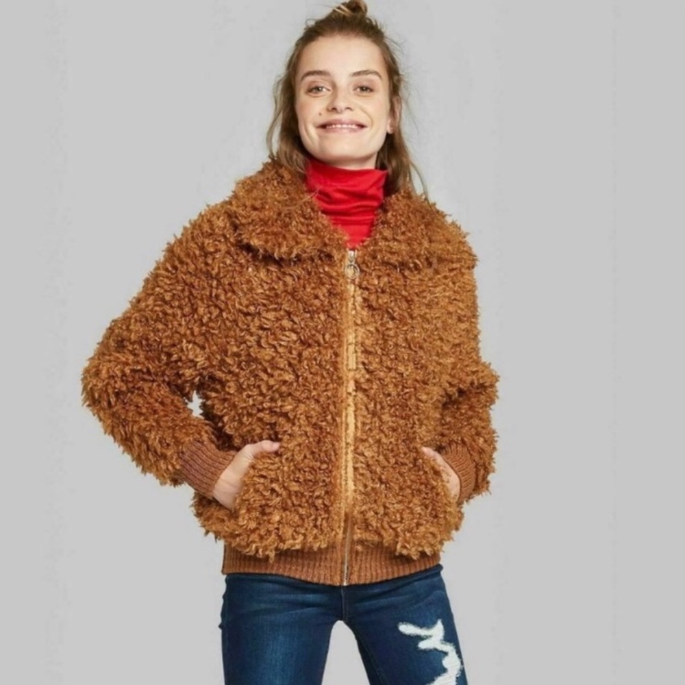 Warm fuzzy jacket
